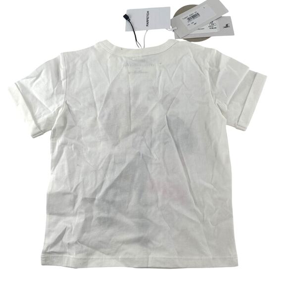 Stella McCartney Girls White Cotton T-shirt Size 3 Years - Picture 5 of 7